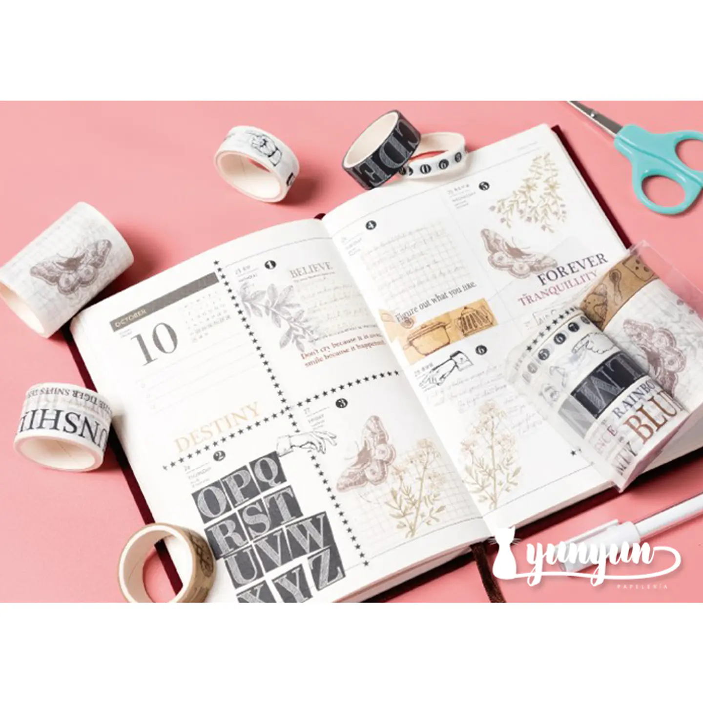 Pack Washi Tapes - 7 Cintas 4
