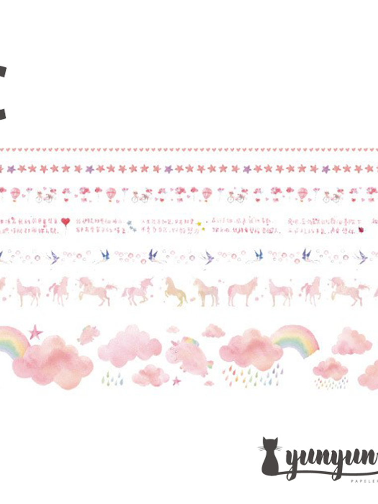 Pack Washi Tapes - 7 Cintas 9