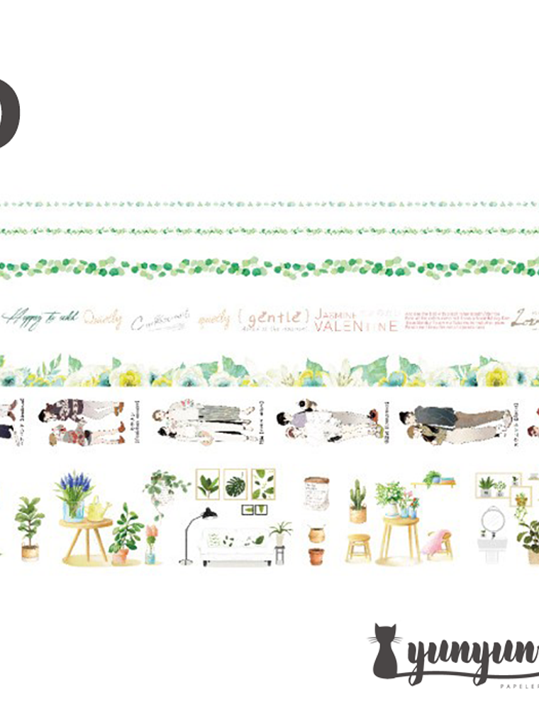 Pack Washi Tapes - 7 Cintas 10