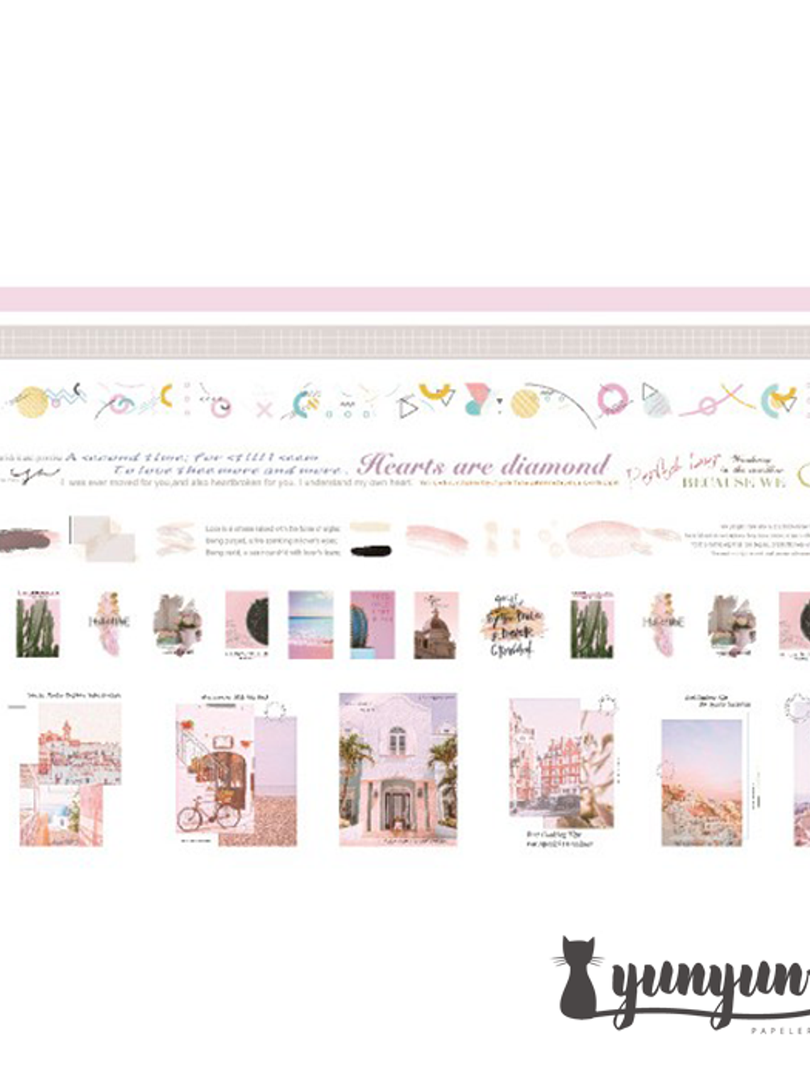 Pack Washi Tapes - 7 Cintas 12