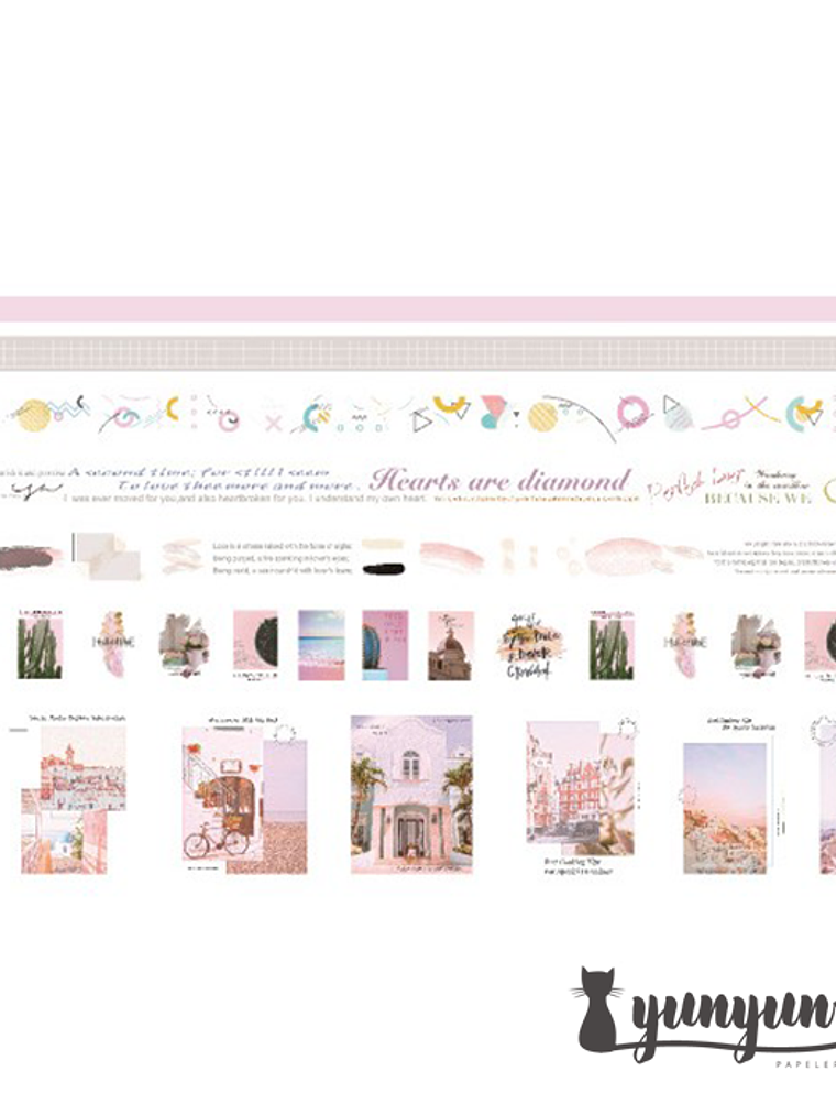 Pack Washi Tapes - 7 Cintas 12