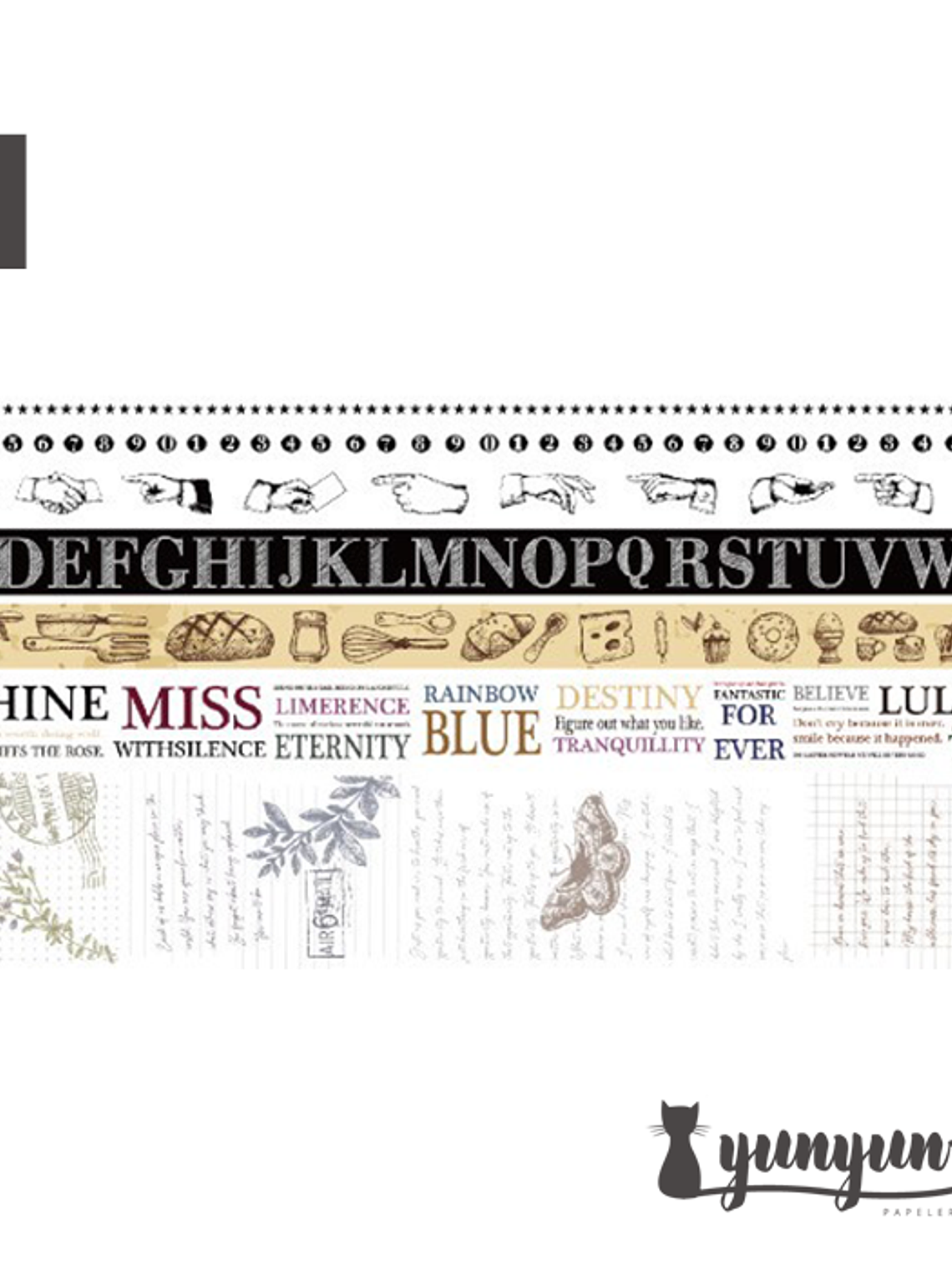 Pack Washi Tapes - 7 Cintas 14