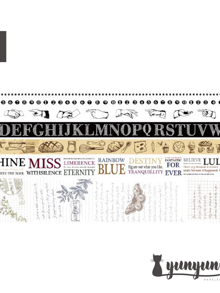 Pack Washi Tapes - 7 Cintas 14