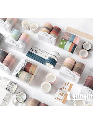 Pack 10 Washi Tapes