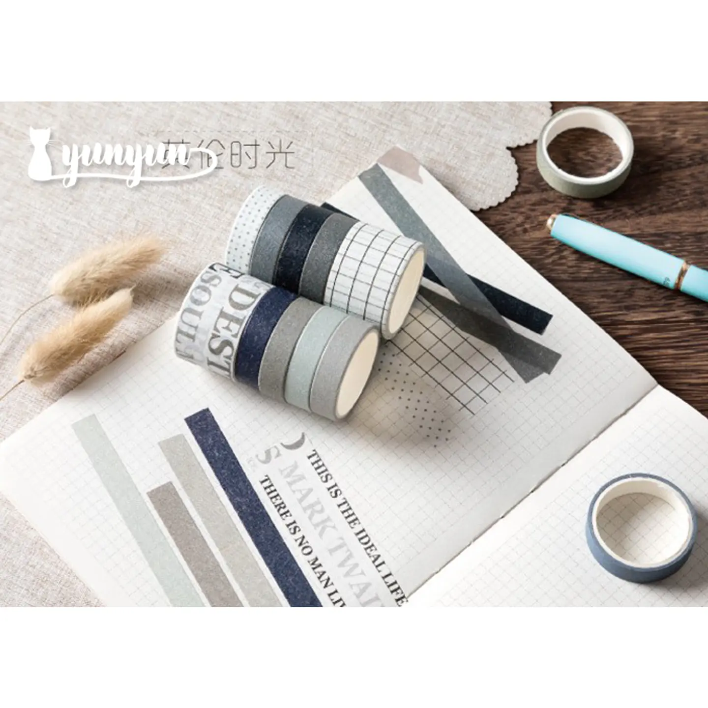 Pack 10 Washi Tapes 3
