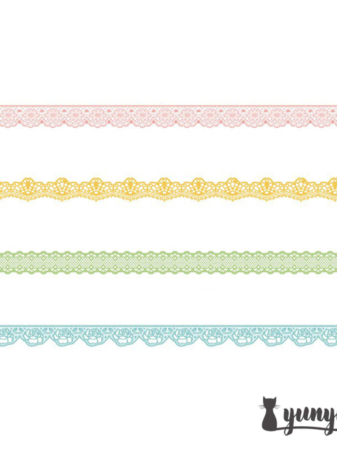 Blonda Colores - 1,5cm  5