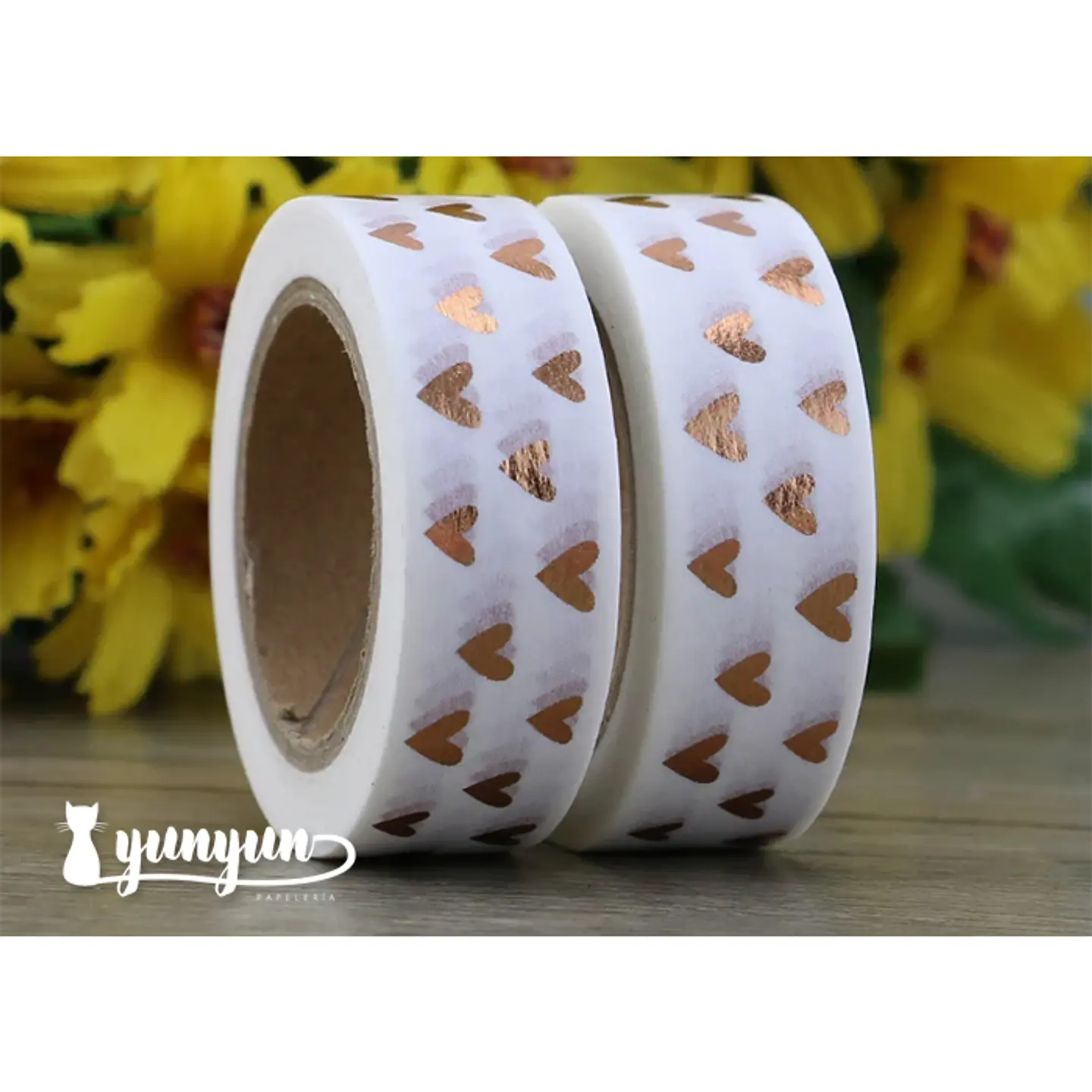 Washi tape Corazón Foil 1