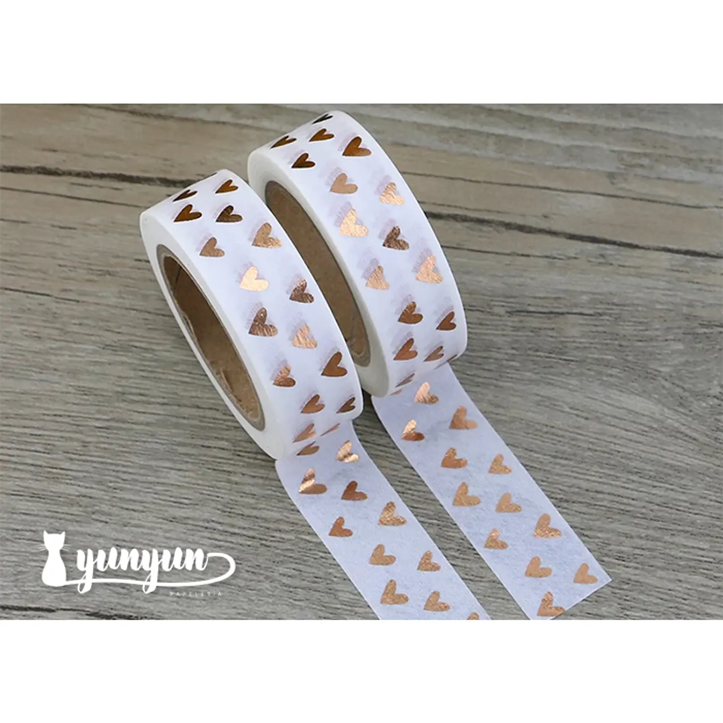 Washi tape Corazón Foil 3