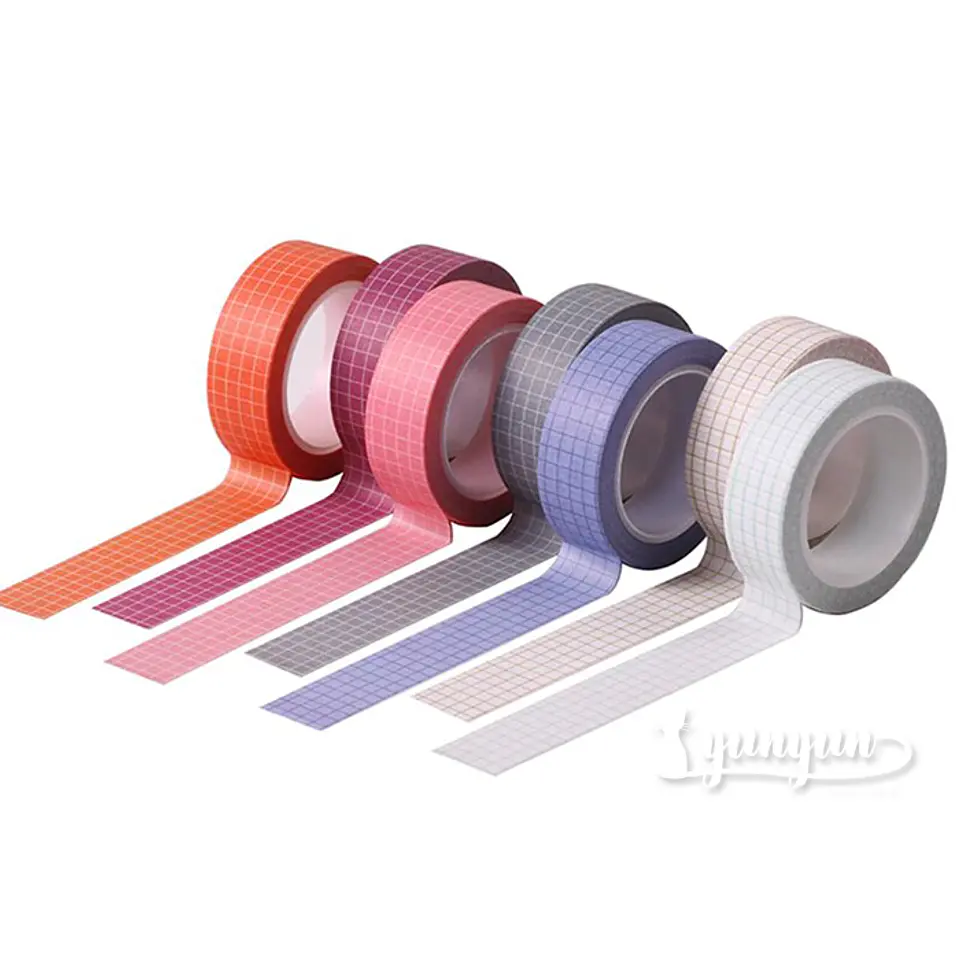 Washi Tapes Cuadrícula II - 8 mtrs 2