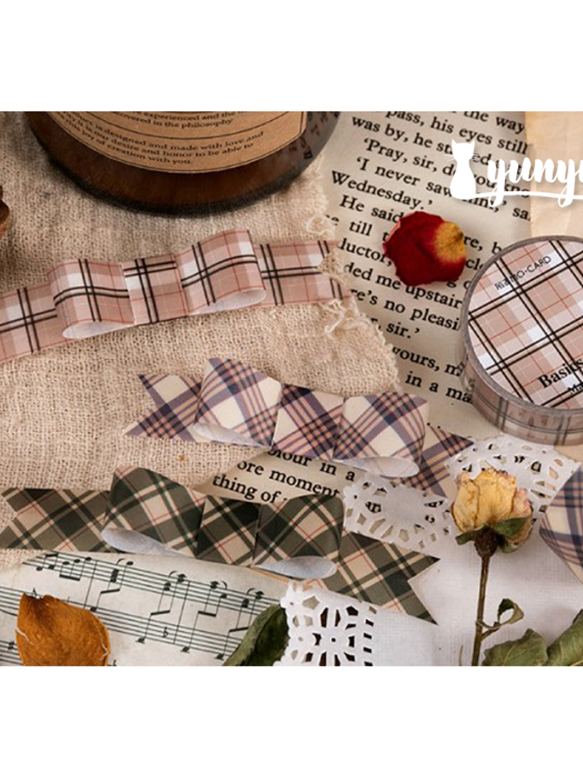 Washi Tape Cuadrillé  4