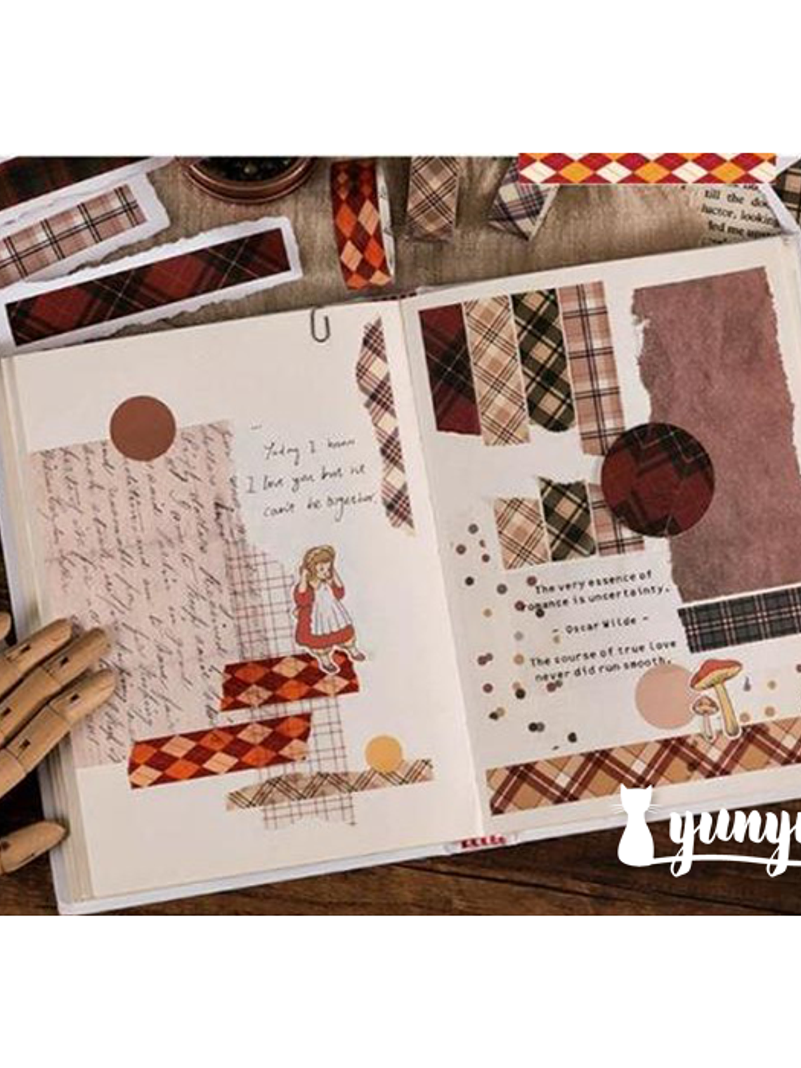 Washi Tape Cuadrillé  5