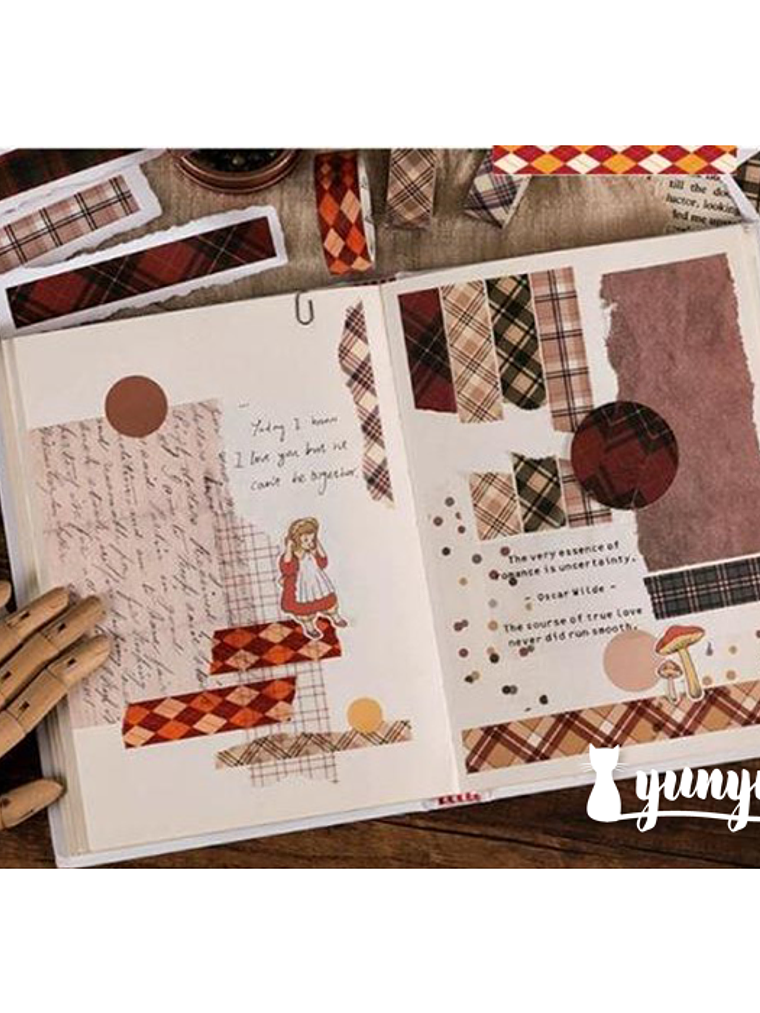 Washi Tape Cuadrillé  5