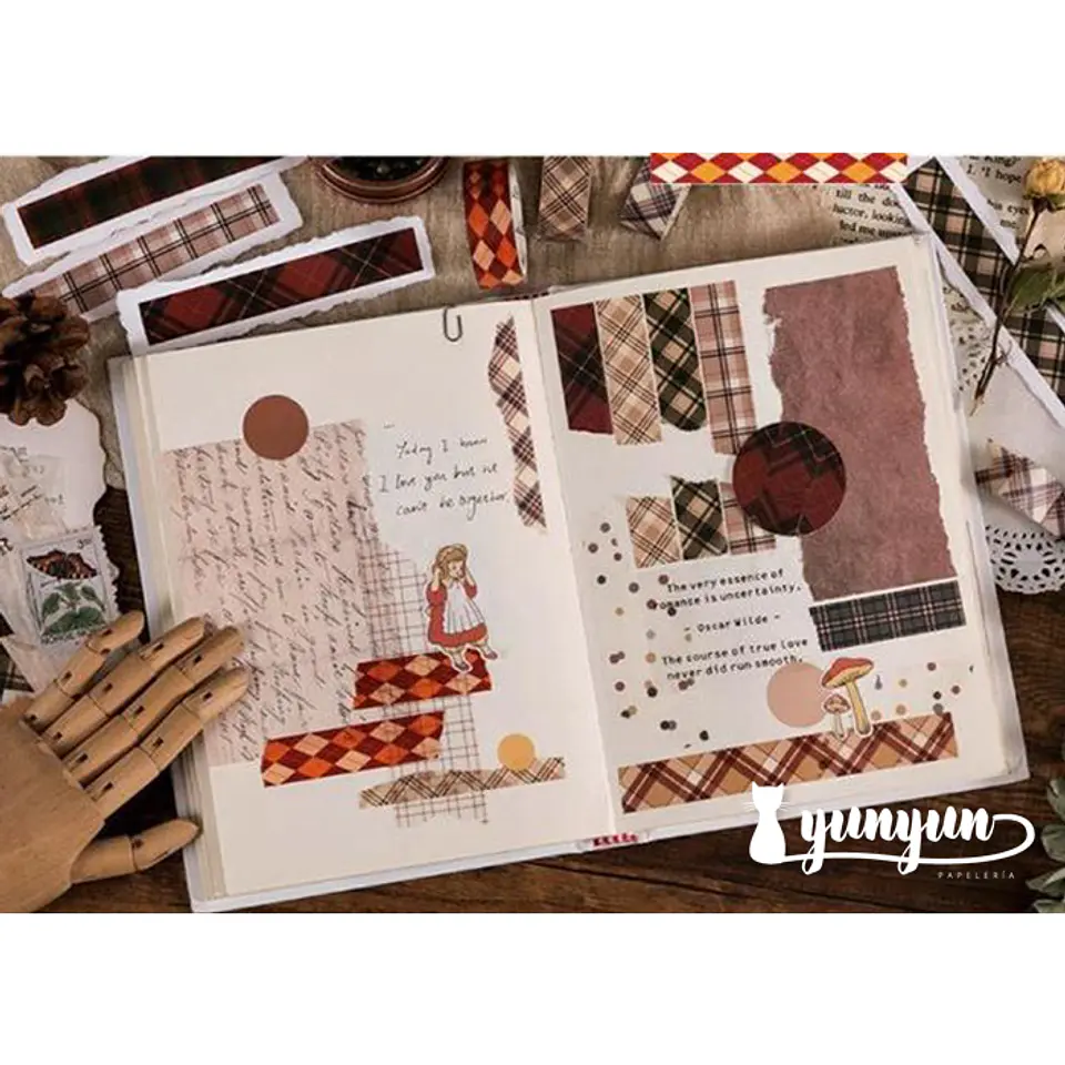 Washi Tape Cuadrillé  5