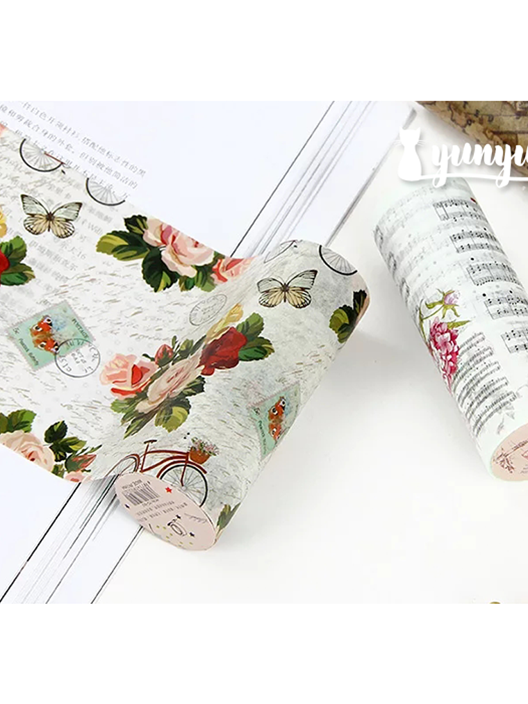 Washi Tape Vintage XL - 10 cm 3