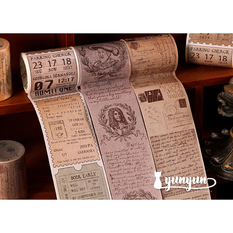 Washi Tapes Vintage - 5 cm