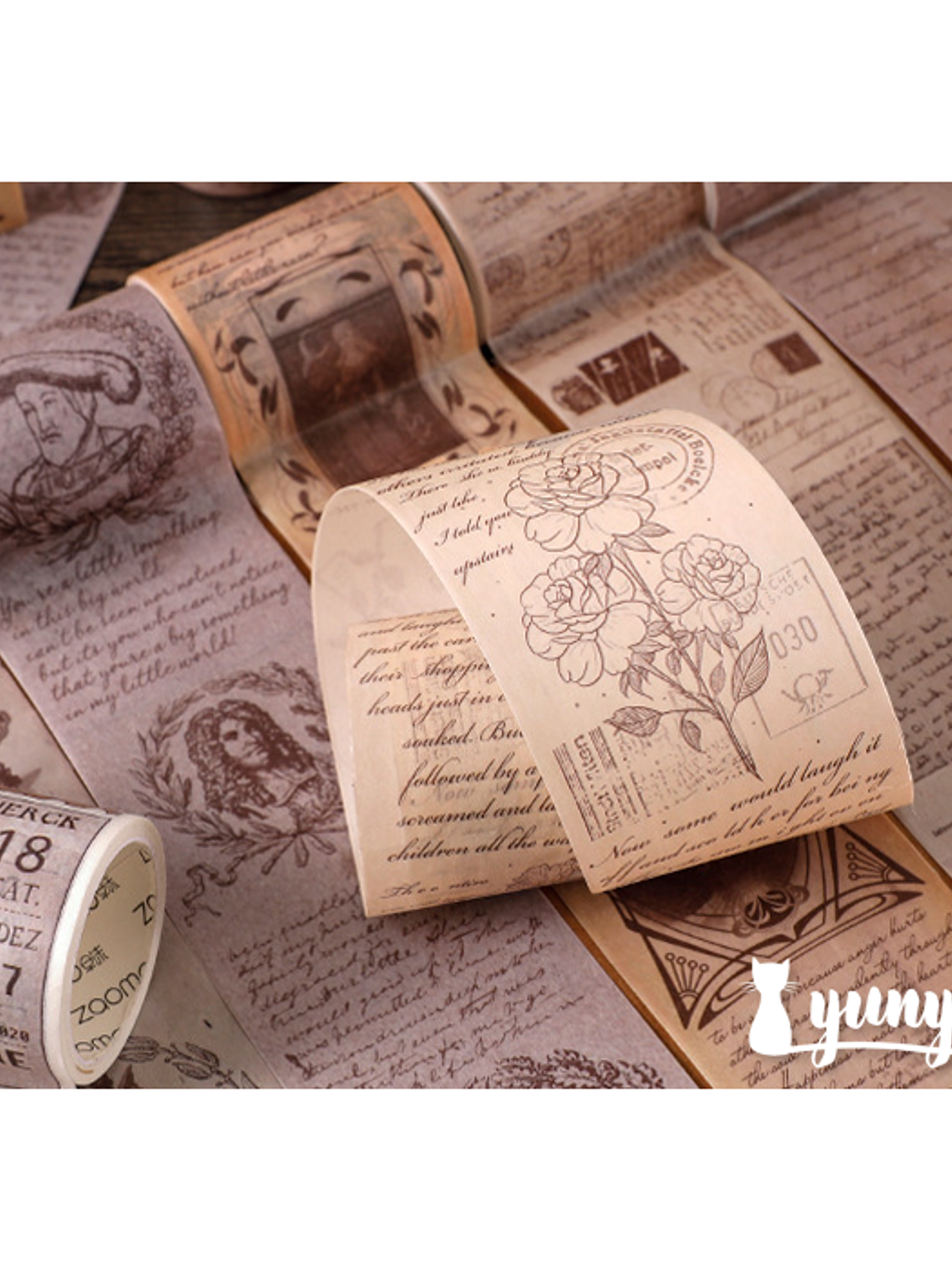 Washi Tapes Vintage - 5 cm 4