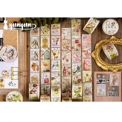 Washi Tapes Estampillas Vintage I