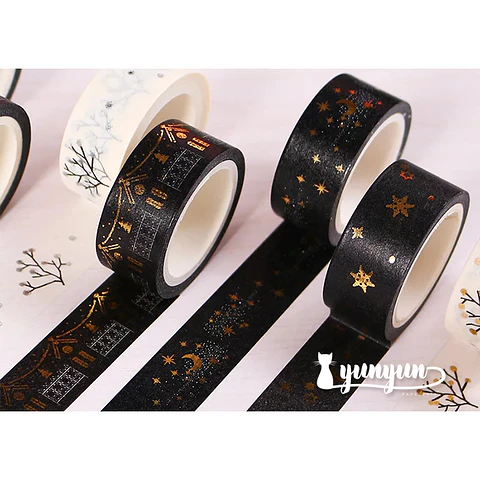 Cintas Navidad Foil - 1,5cm
