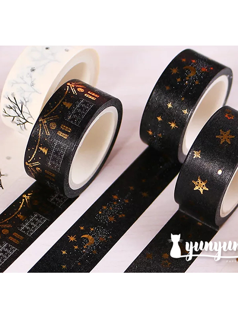 Cintas Navidad Foil - 1,5cm 1