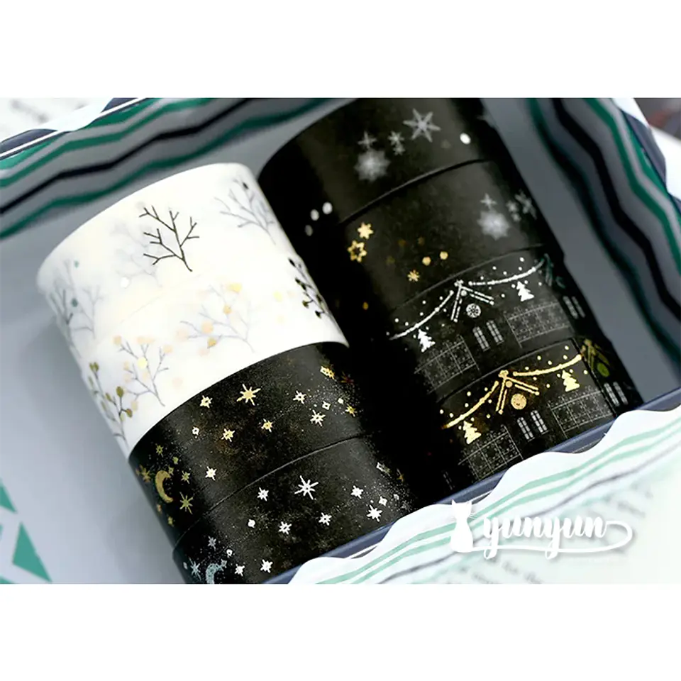 Cintas Navidad Foil - 1,5cm 2