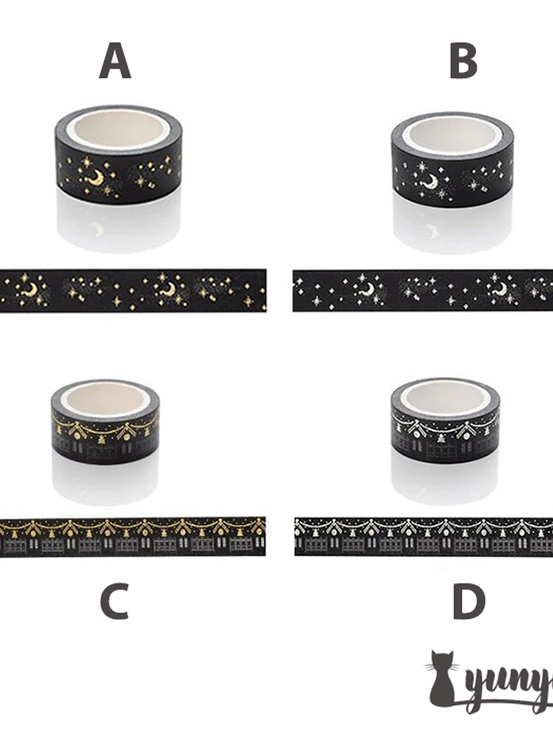 Cintas Navidad Foil - 1,5cm 4