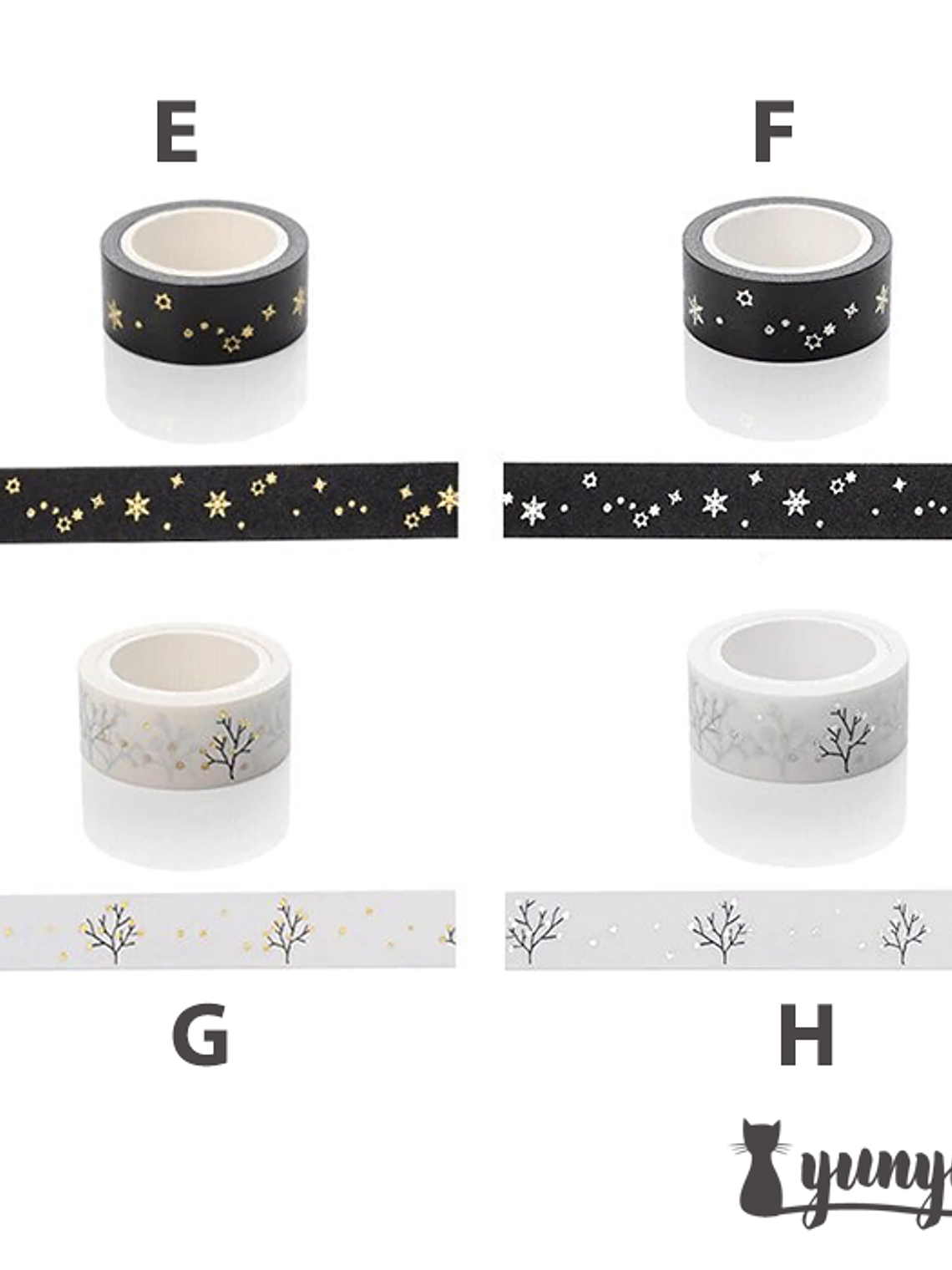 Cintas Navidad Foil - 1,5cm 5