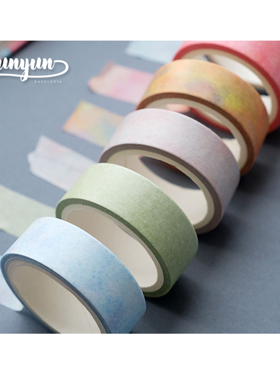 Washi Tapes Acuarela - 1,5cm 2