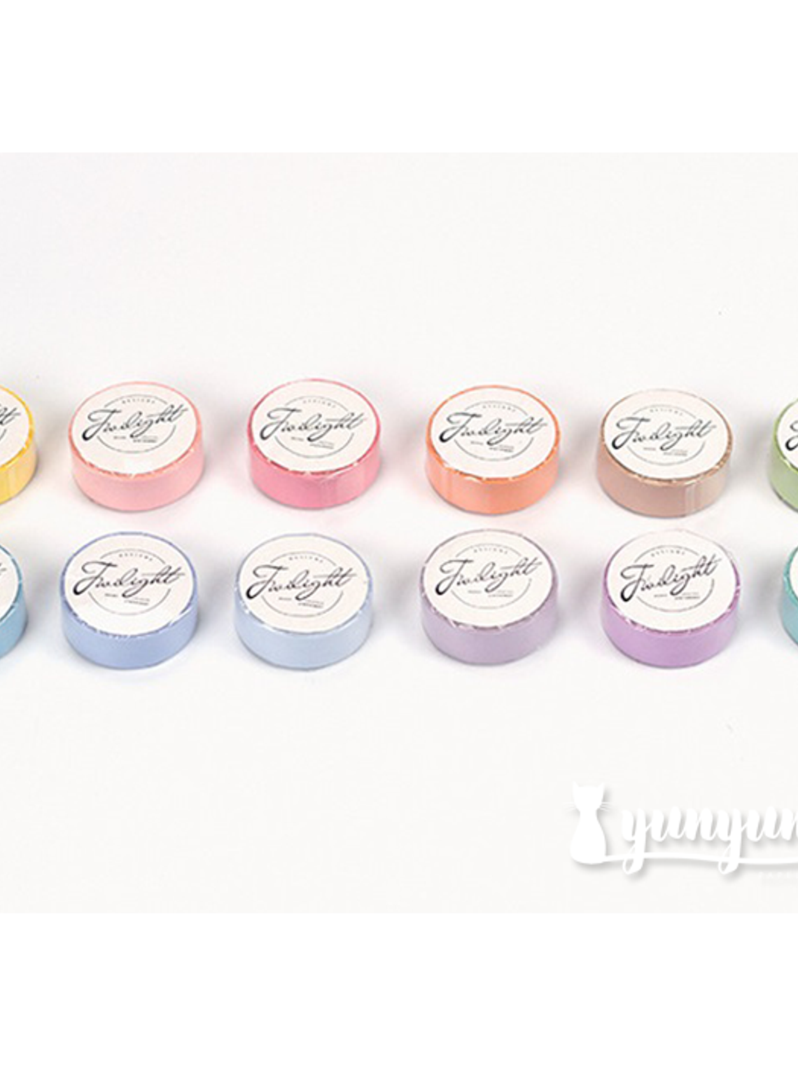 Washi Tapes Soft Colours - 1,5cm 3