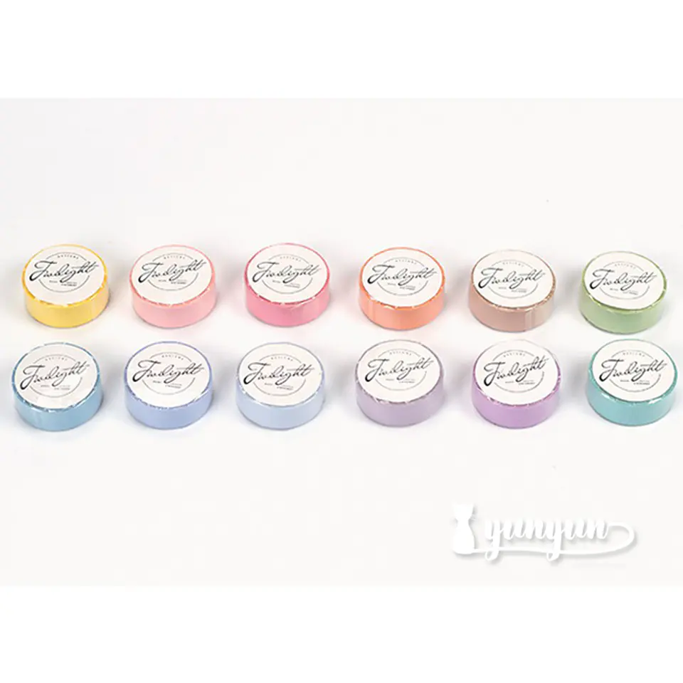 Washi Tapes Soft Colours - 1,5cm 3
