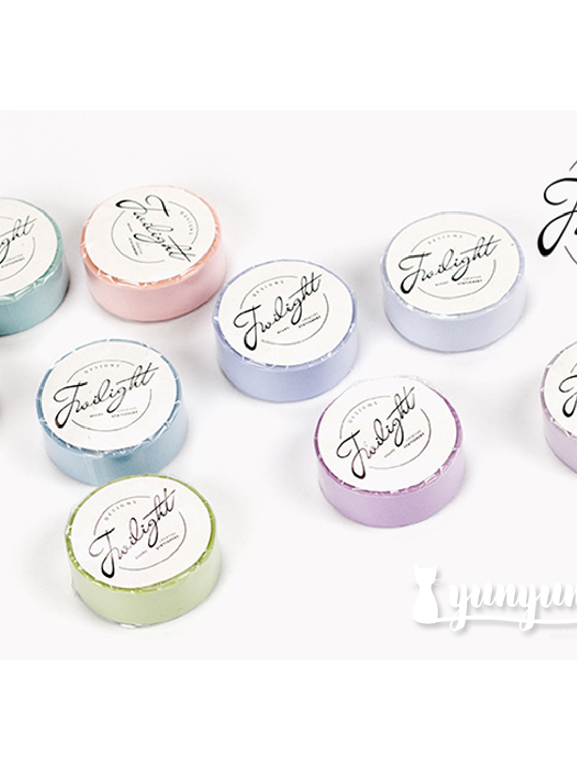 Washi Tapes Soft Colours - 1,5cm 2