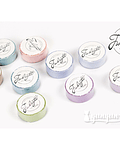 Washi Tapes Soft Colours - 1,5cm