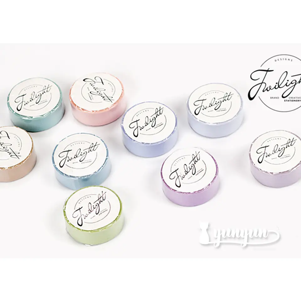 Washi Tapes Soft Colours - 1,5cm 2