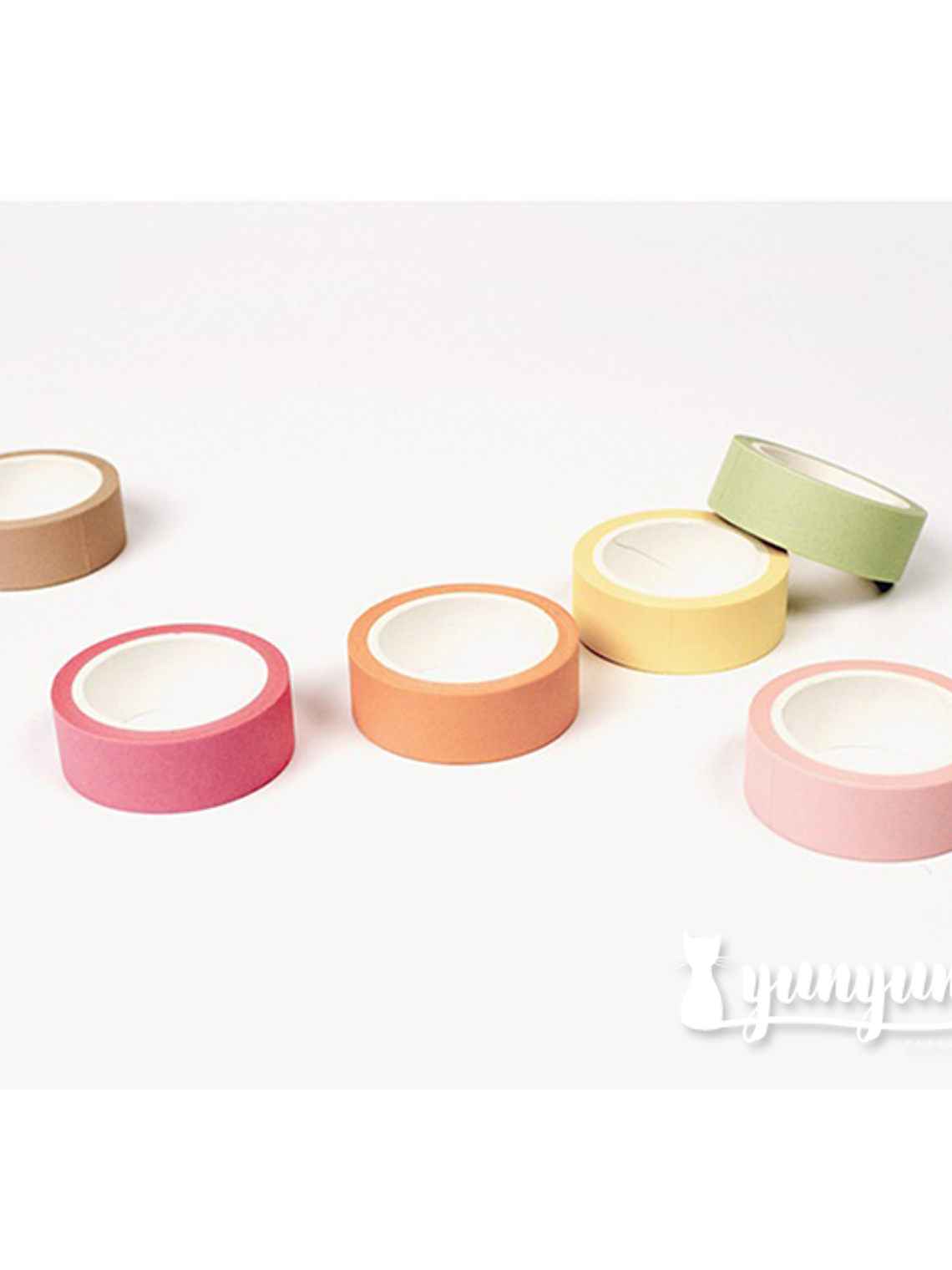 Washi Tapes Soft Colours - 1,5cm 1