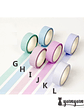 Washi Tapes Soft Colours - 1,5cm - Miniatura 6