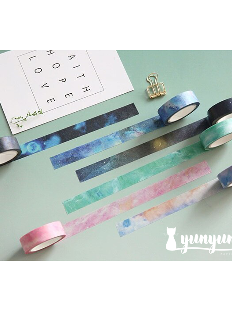 Washi Tape Cósmico - 1,5cm 2