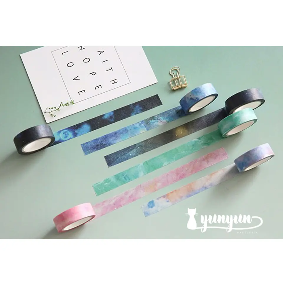 Washi Tape Cósmico - 1,5cm 2