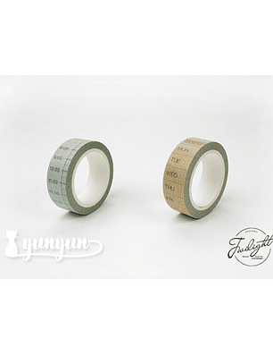 Washi Tapes Horario - 1,5cm