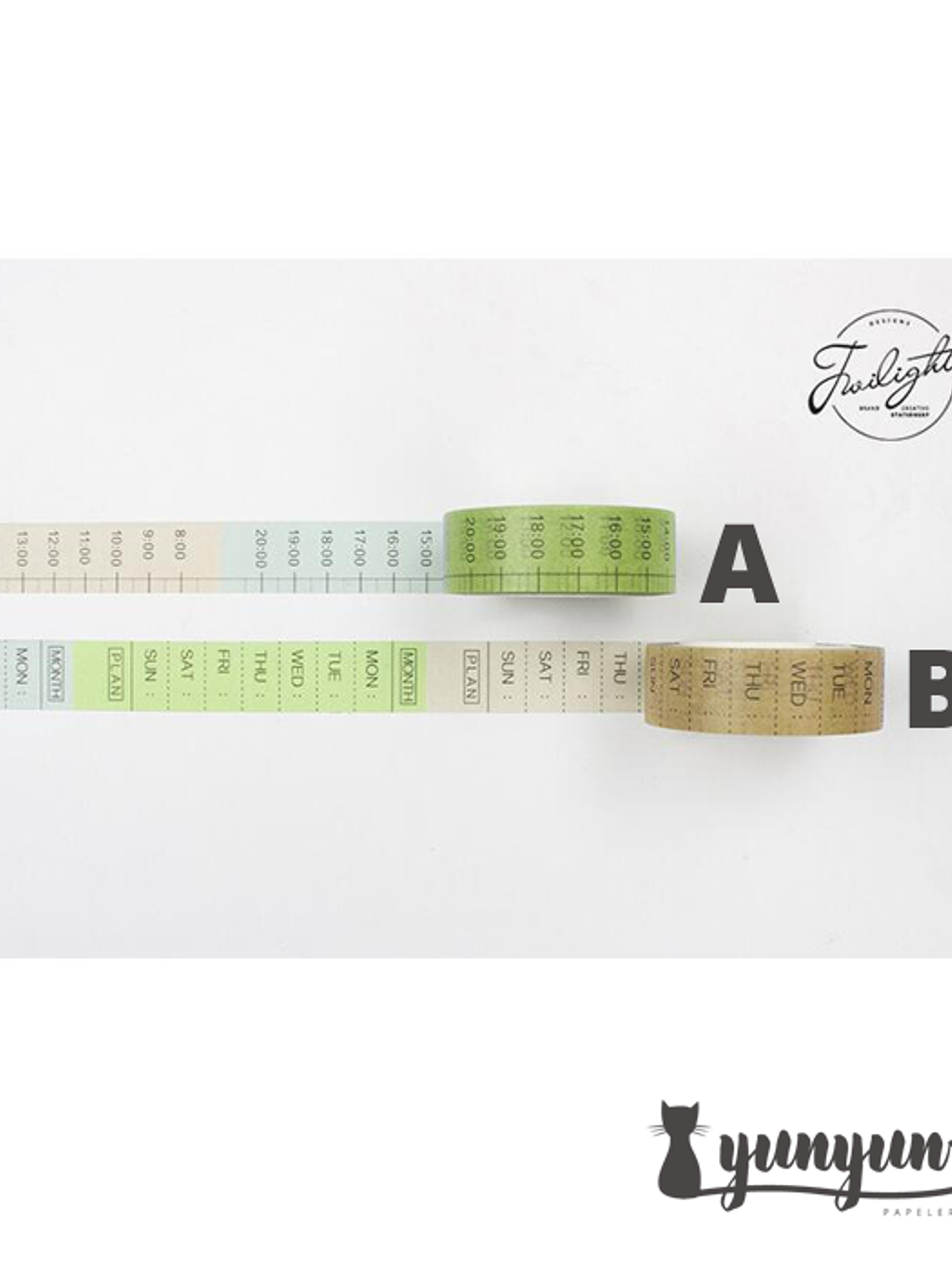 Washi Tapes Horario - 1,5cm 3