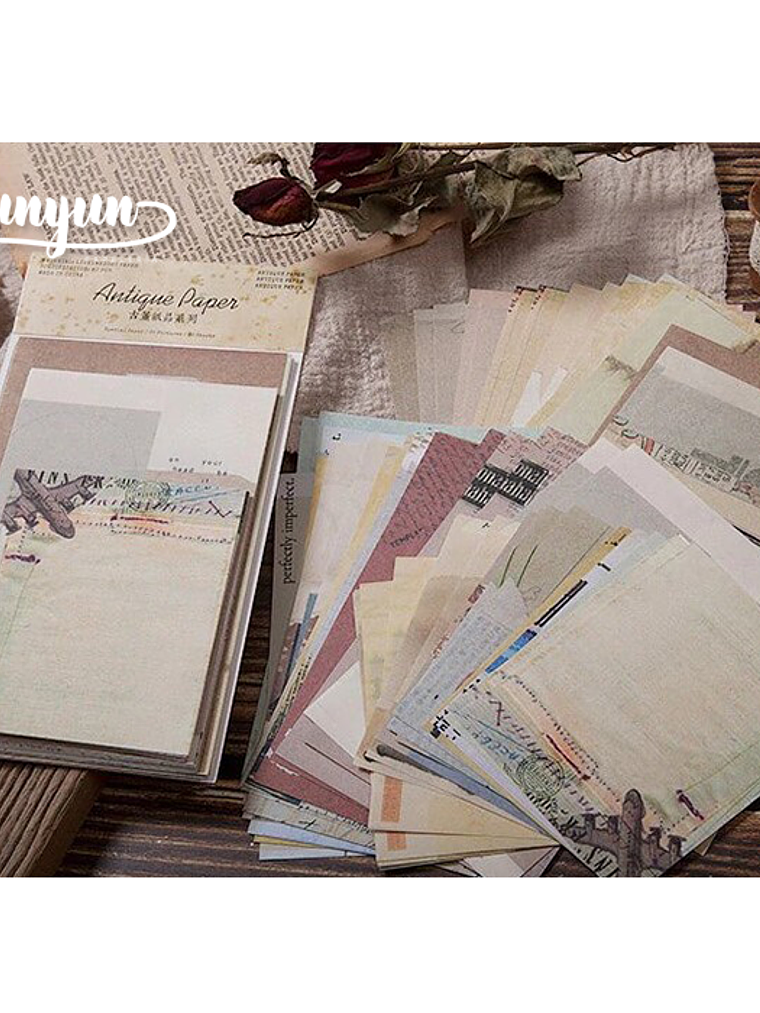 Antique Paper - 60 pzas 2