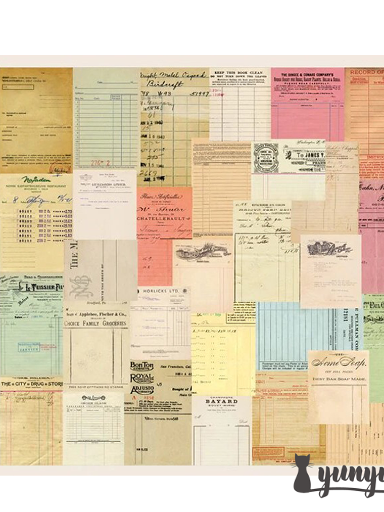 Antique Paper - 60 pzas 13