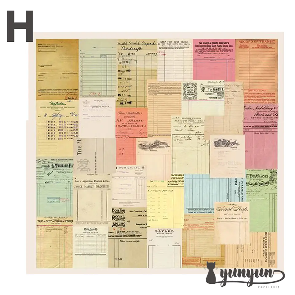 Antique Paper - 60 pzas 13