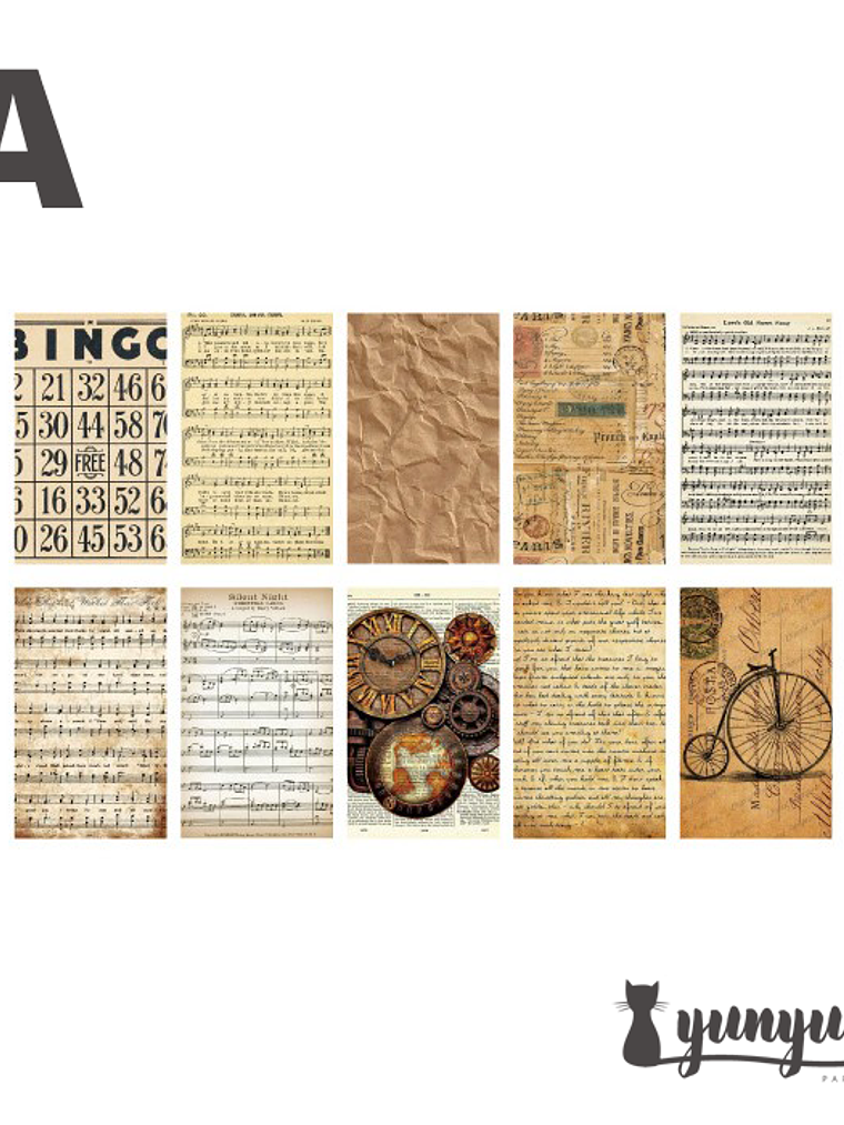 Vintage Material I - 30 pzas 3