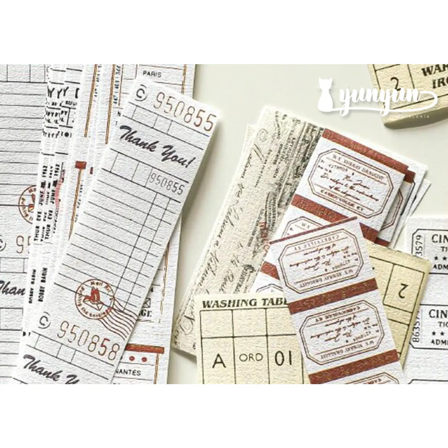 Tickets de Viaje - 50 pzas 3