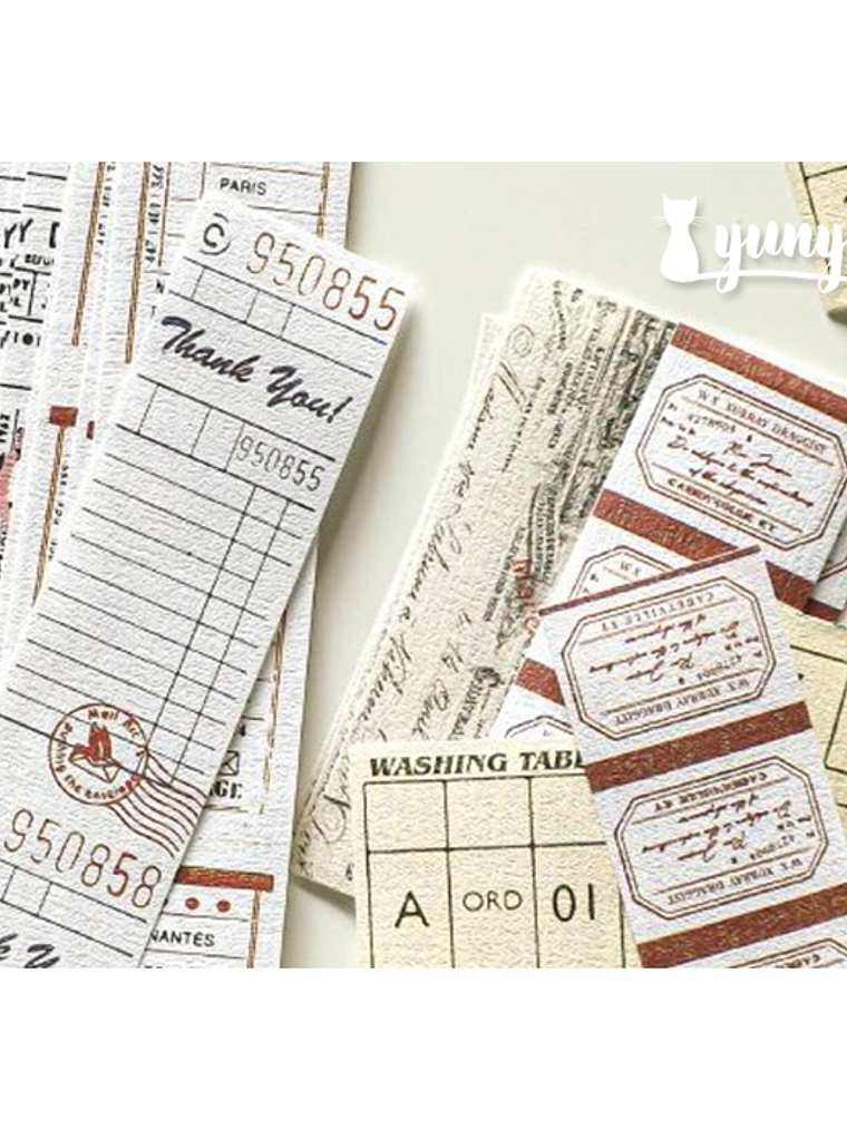 Tickets de Viaje - 50 pzas 3