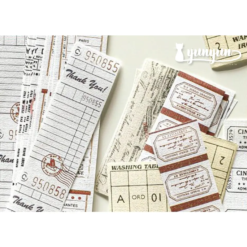 Tickets de Viaje - 50 pzas 3