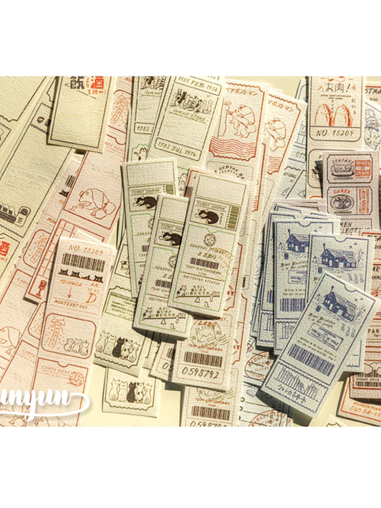 Tickets de Viaje - 50 pzas 4