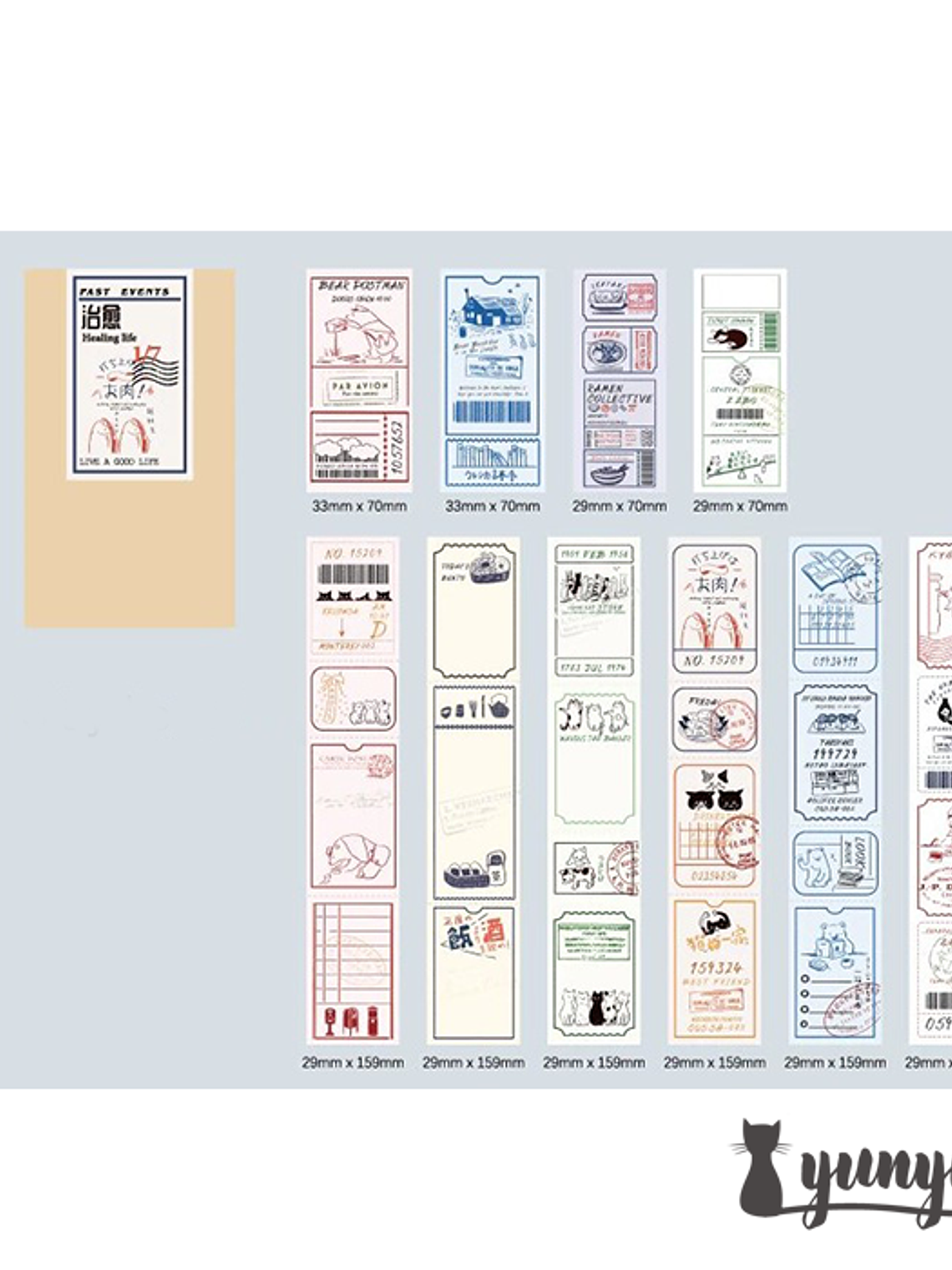 Tickets de Viaje - 50 pzas 12