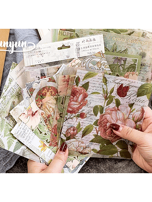 Set Papeles & Adhesivos Foil - 15 pzas