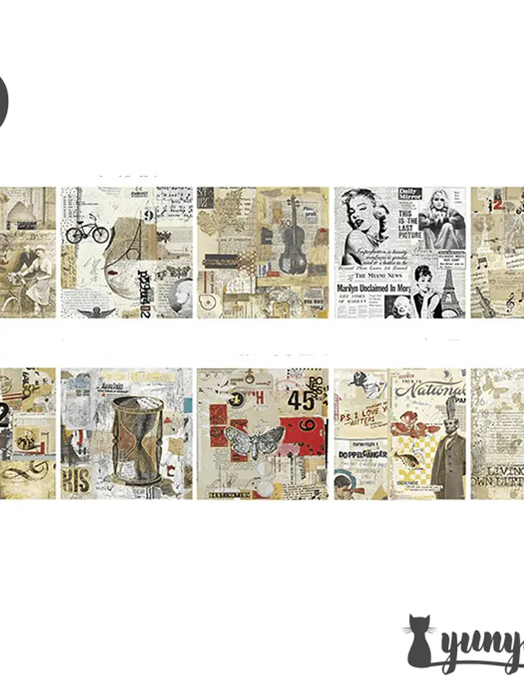 Set Papeles & Adhesivos Foil - 15 pzas 8