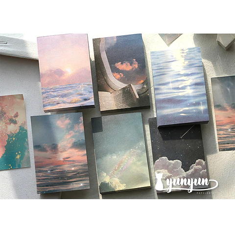 Block de Notas Paisajes - 100 pzas
